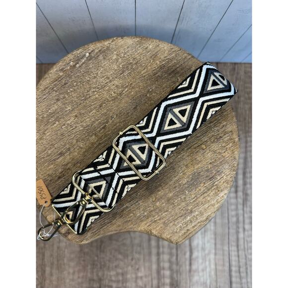 Wide Purse Strap Adjustable Purse Strap Crossbody Guitar Strap NEW - Picture 1 of 5